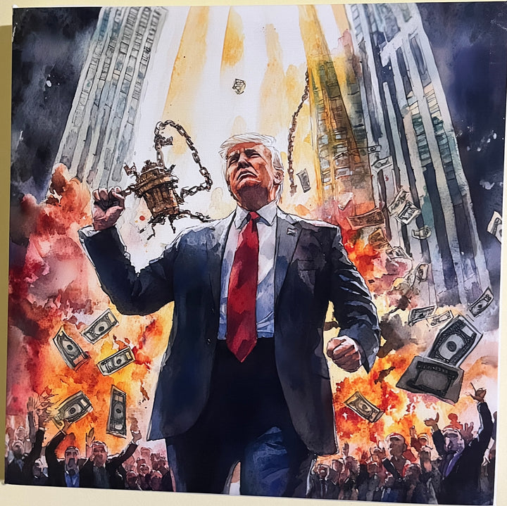 Trump Painting Prints